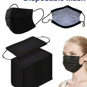 Disposable protective face masks 50 count box